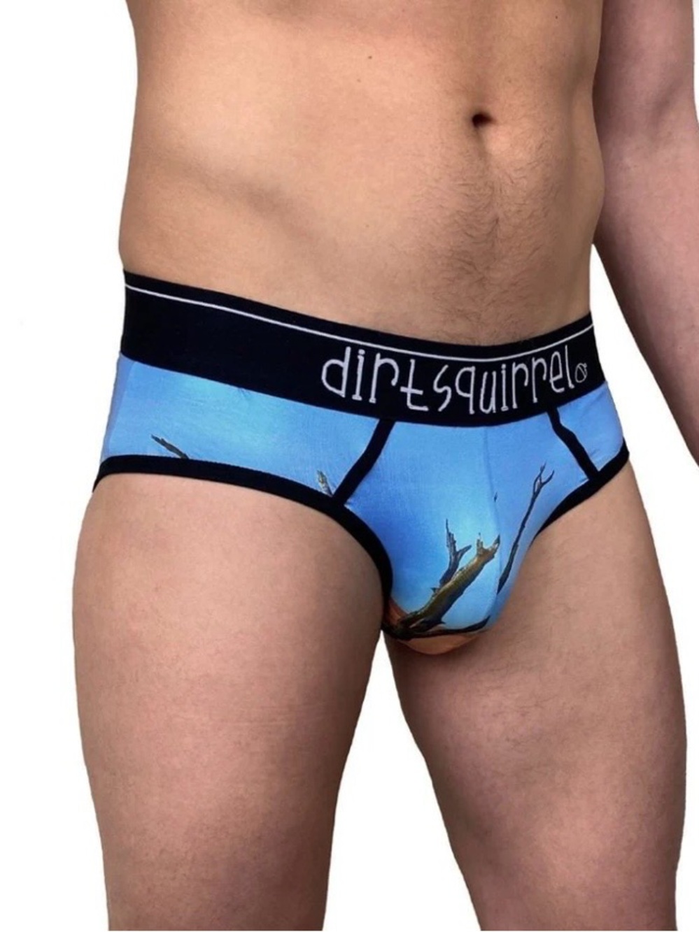 Dirt Squirrel Men’s Desert Graphic Briefs